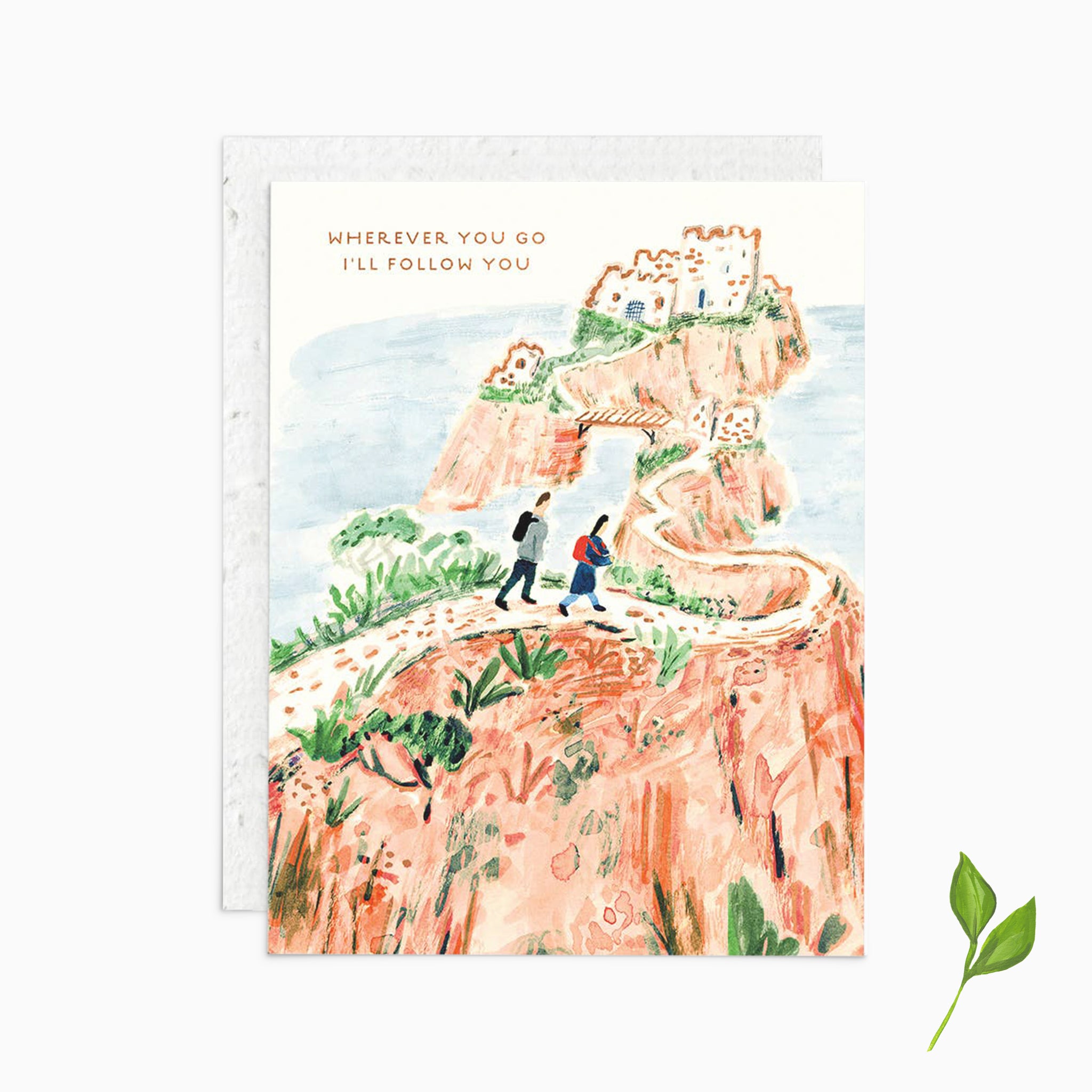 Wherever You Go I Will Follow - Plantable Card