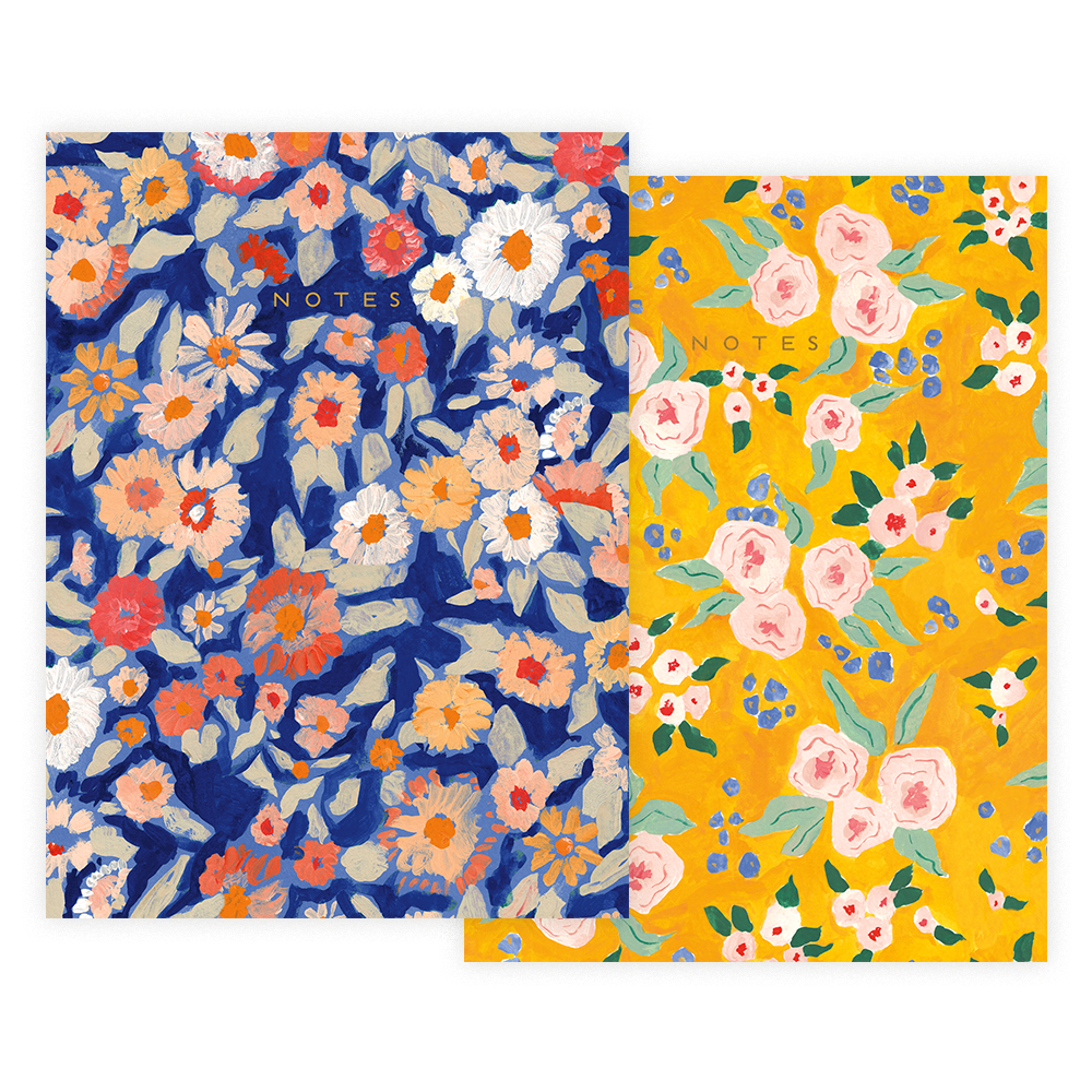 Wildflower Floral Notebook Set