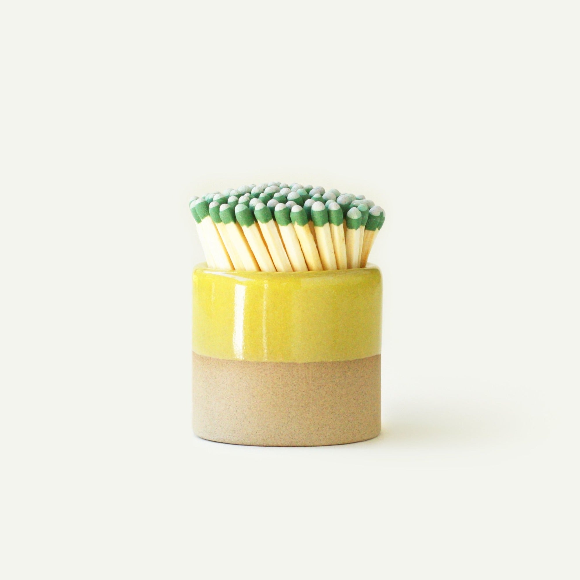 Yellow Ceramic Match Striker