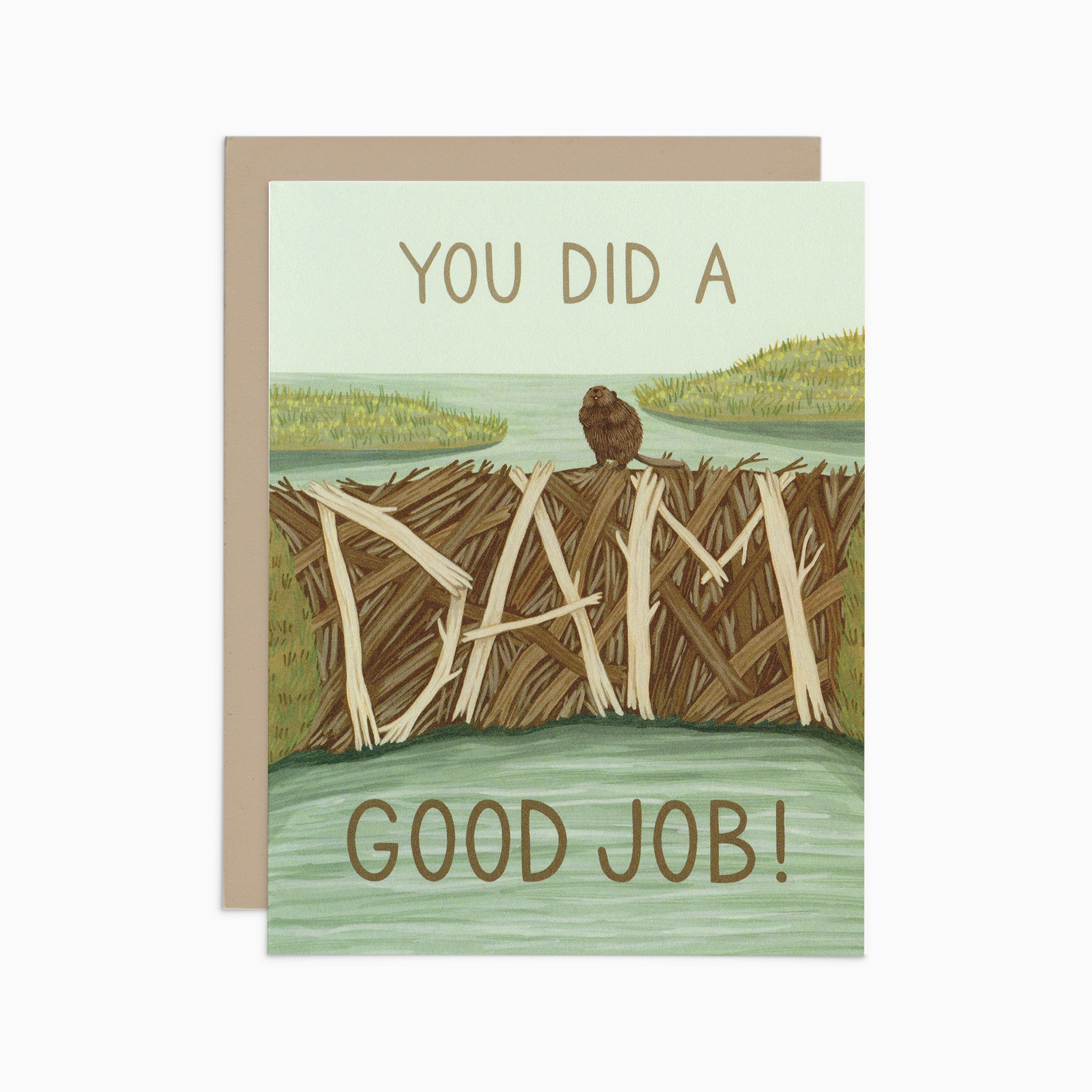 Dam Good Job Card