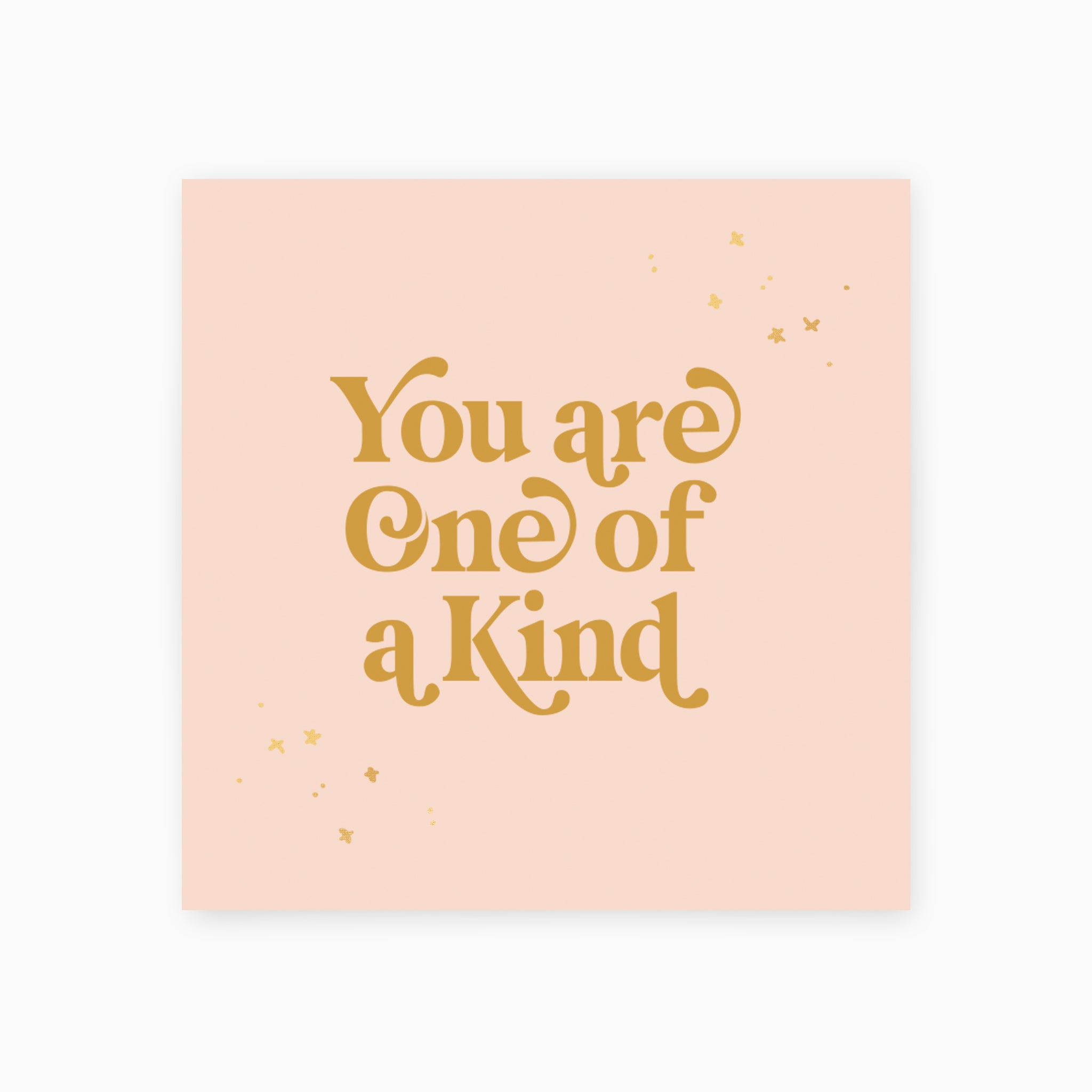 You Are One of a Kind Double-Sided Match Box