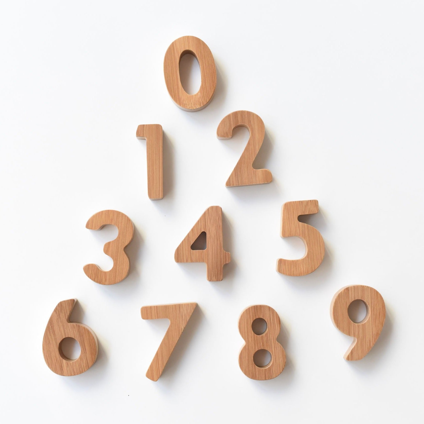 Wooden Number Blocks