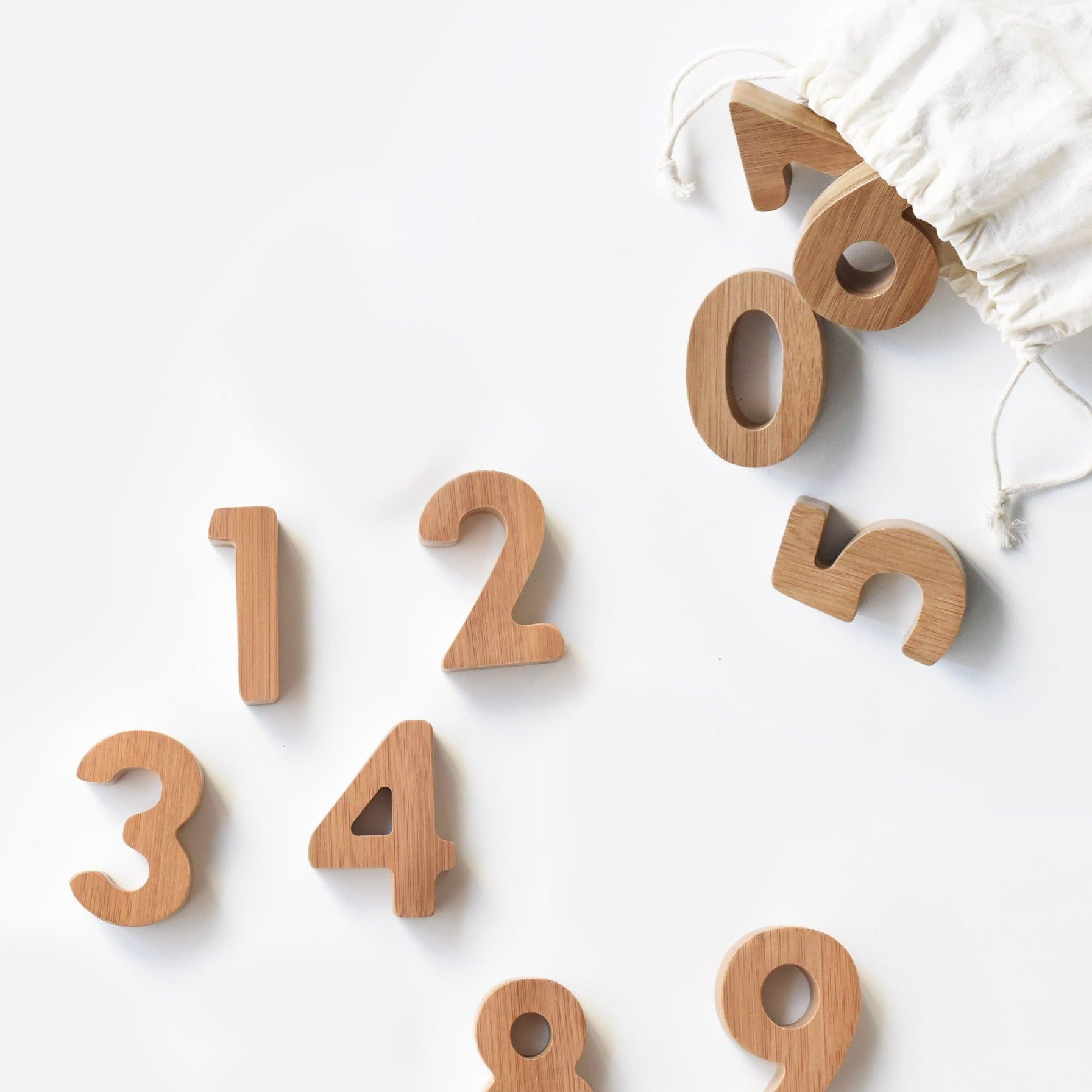 Wooden Number Blocks