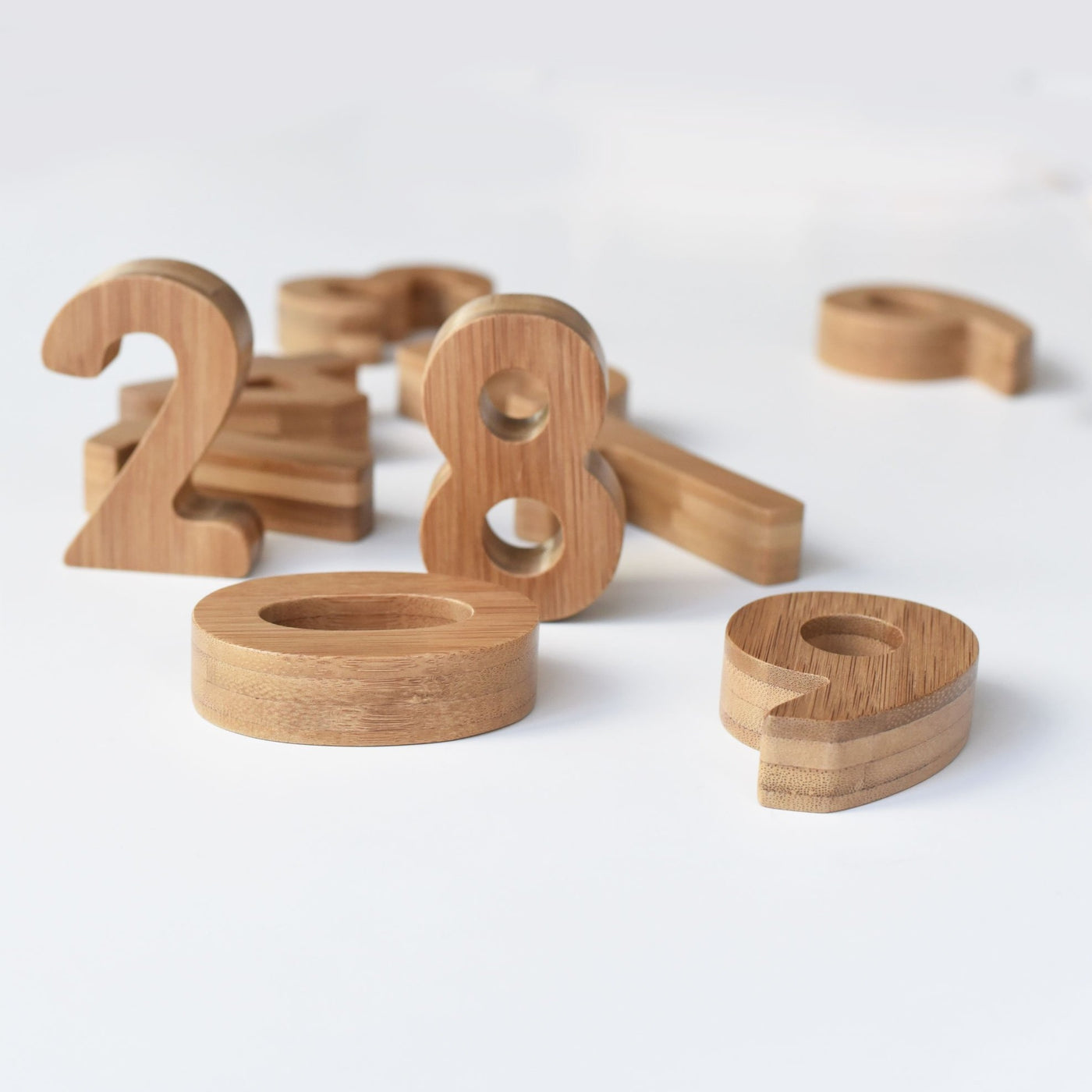 Wooden Number Blocks