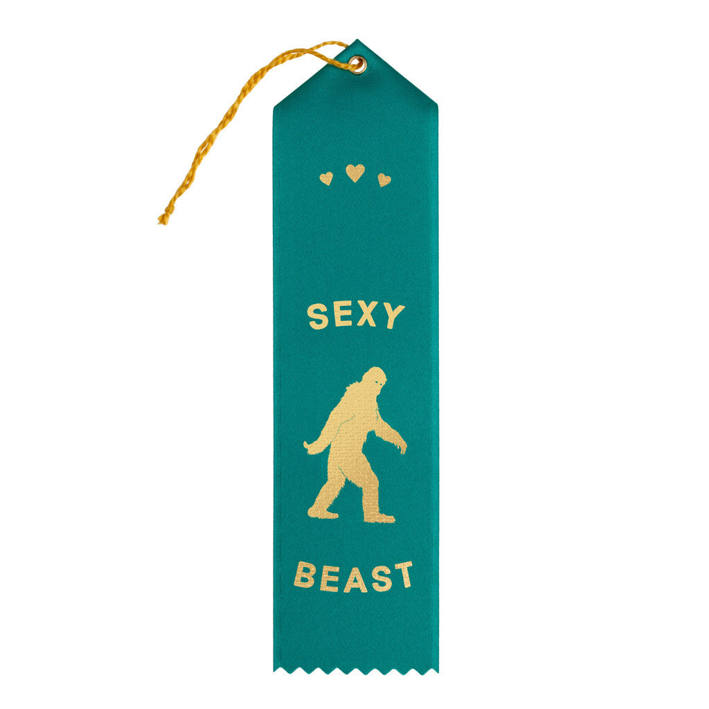 Sexy beast award ribbon