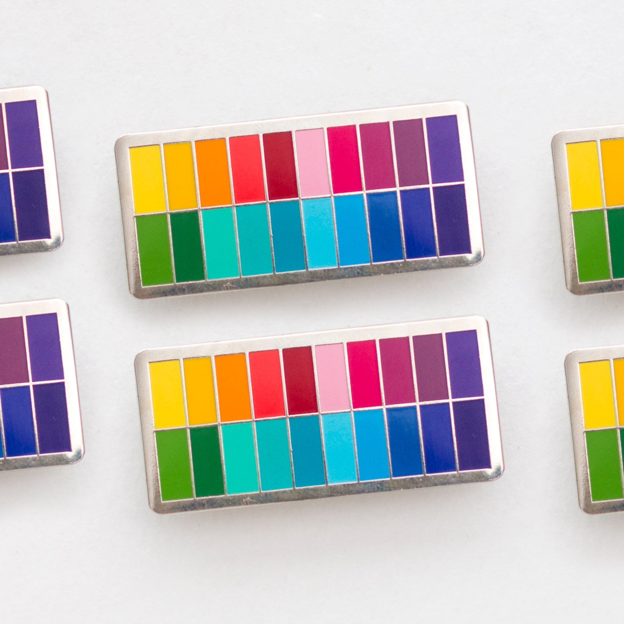 Color Palette Enamel Pin