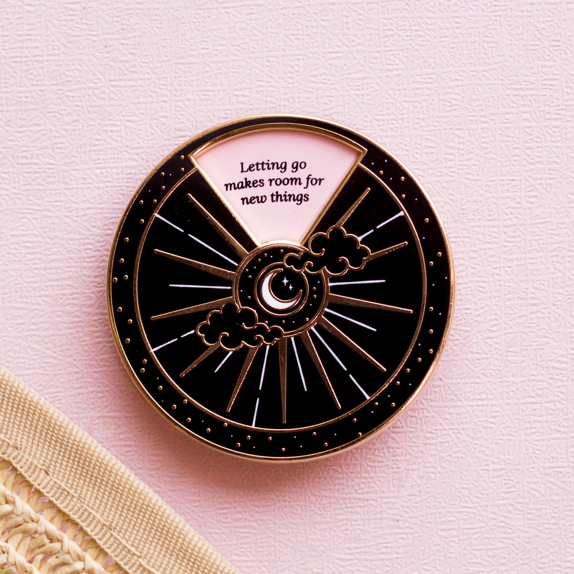 Bold Affirmations Interactive Spinner Enamel Pin